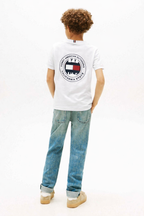 Camiseta Infantil Logo Básico KB0KB10054 Tommy Hilfiger