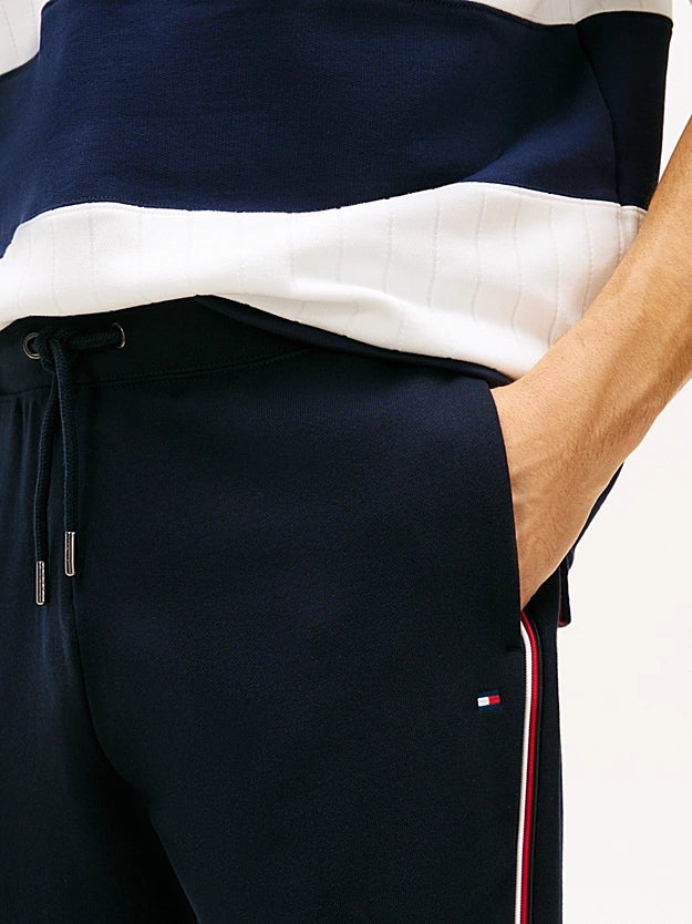 Calça De Moletom Tommy Hilfiger Faixa Lateral