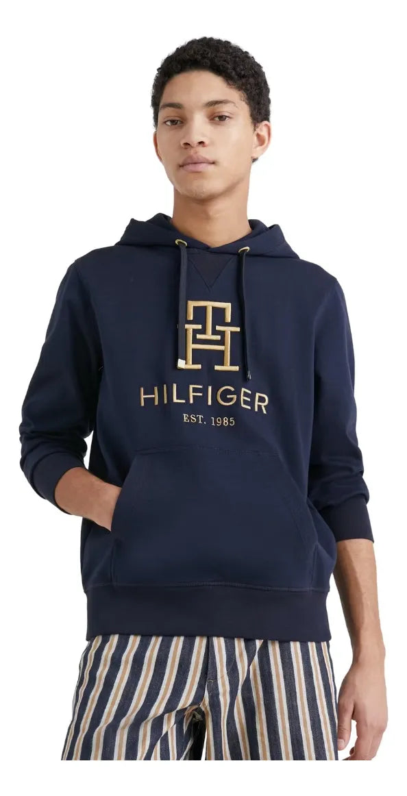 Blusa Moletom Tommy Hilfiger Logo Frontal
