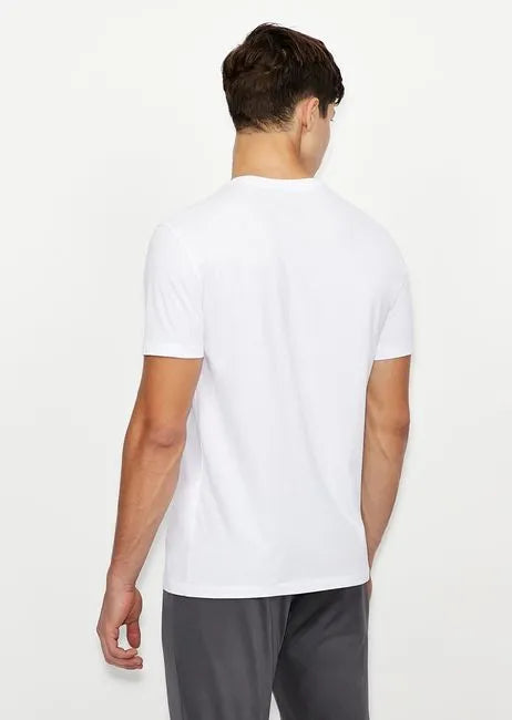 Camiseta AX Chest Slim Fit Armani Exchange