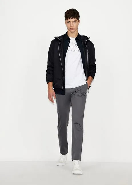 Camiseta AX Chest Slim Fit Armani Exchange