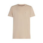 Camiseta Tommy Hilfiger Básica Tech - Bege