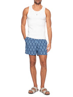 Tommy Hilfiger Short Masculino De Praia Estampado