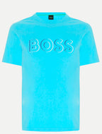 Camiseta Logotipo Front Bicolor Boss