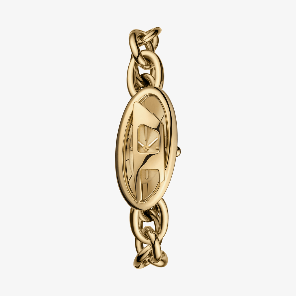 Relógio D-Era Chain Aço Diesel