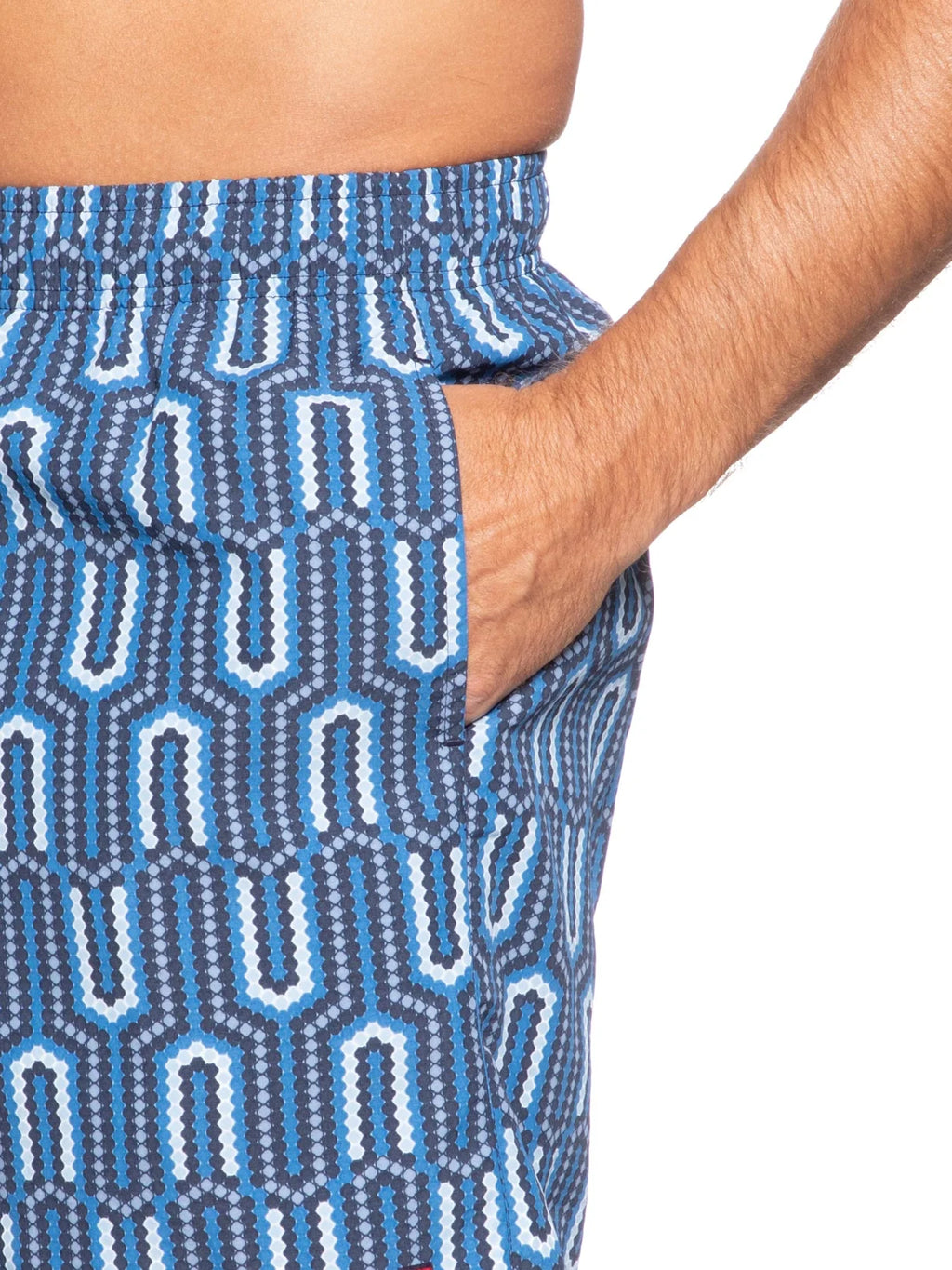 Tommy Hilfiger Short Masculino De Praia Estampado