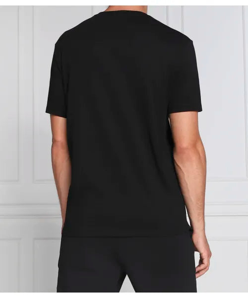 Camiseta Chest Circle Logo Regular Fit Armani Exchange