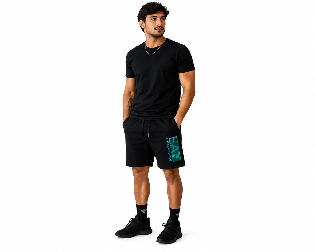 Bermuda Ea7 Emporio Armani Detalhado