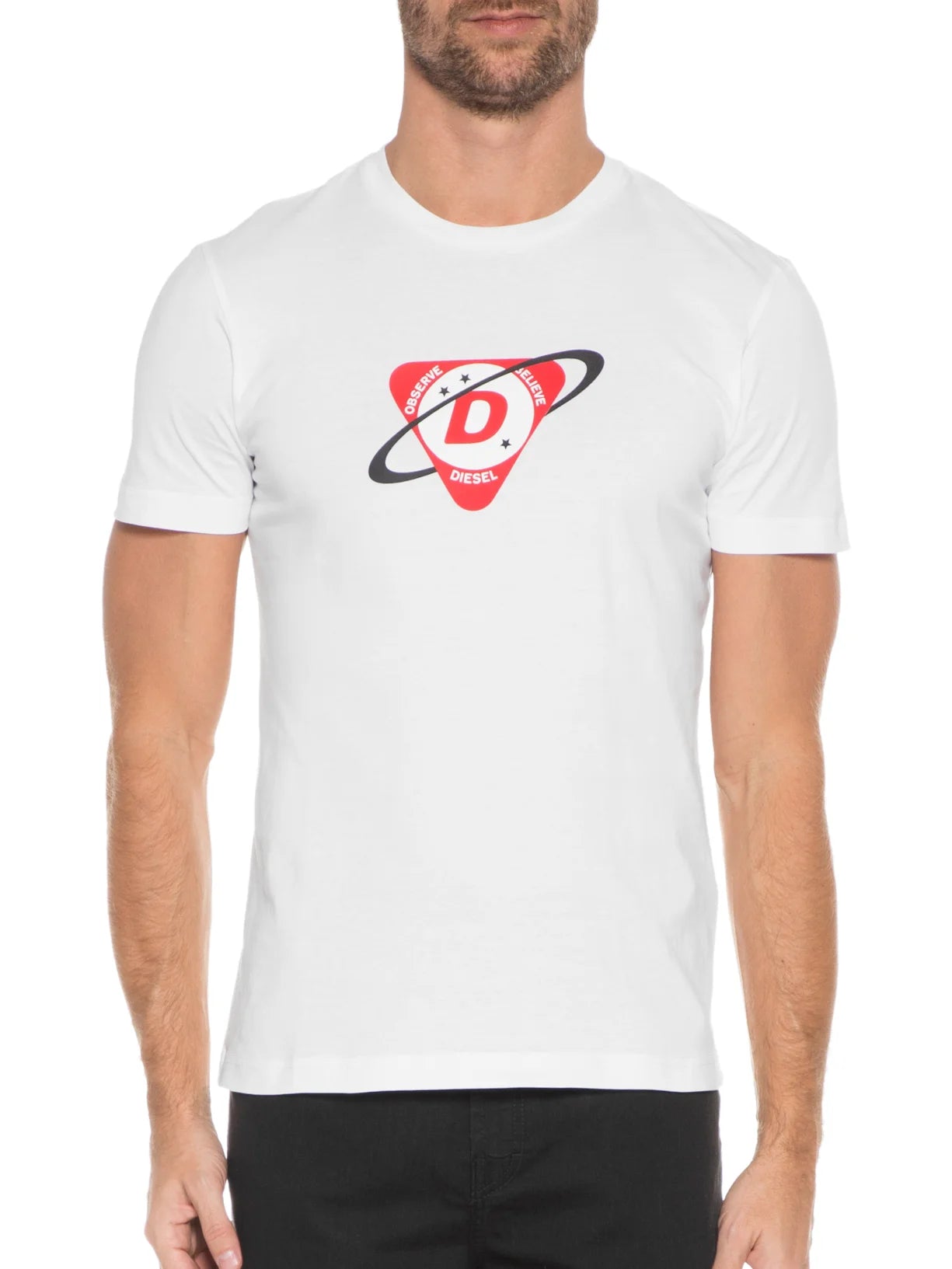 Camiseta diesel T-diegos-k24 branca