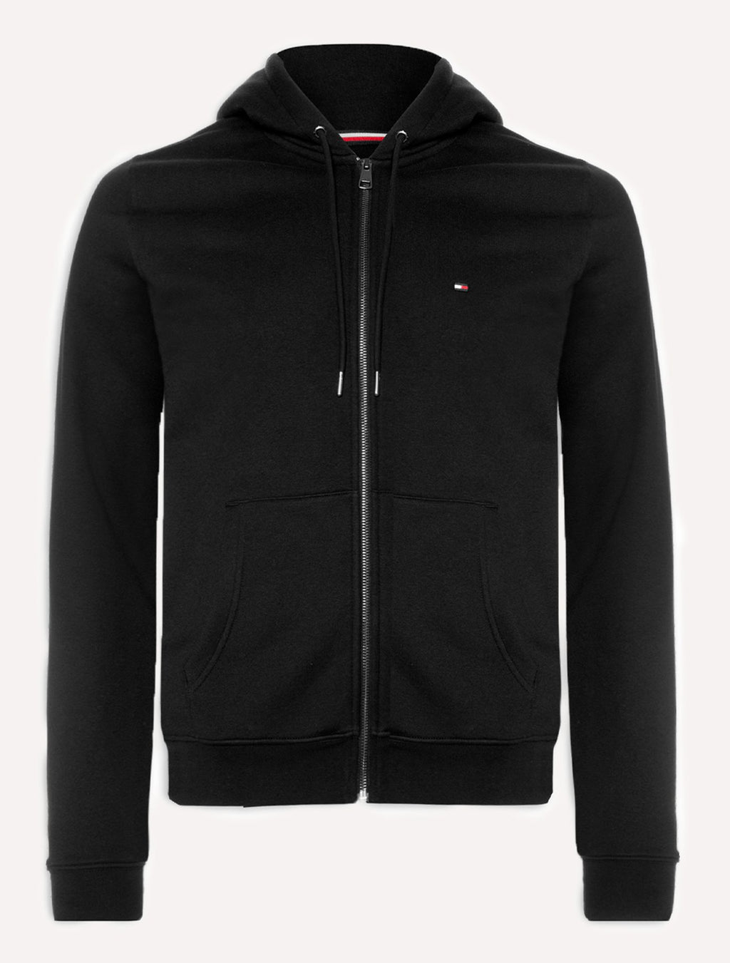 Moletom Tommy Hilfiger Flag Logo Zip-Through Hoody