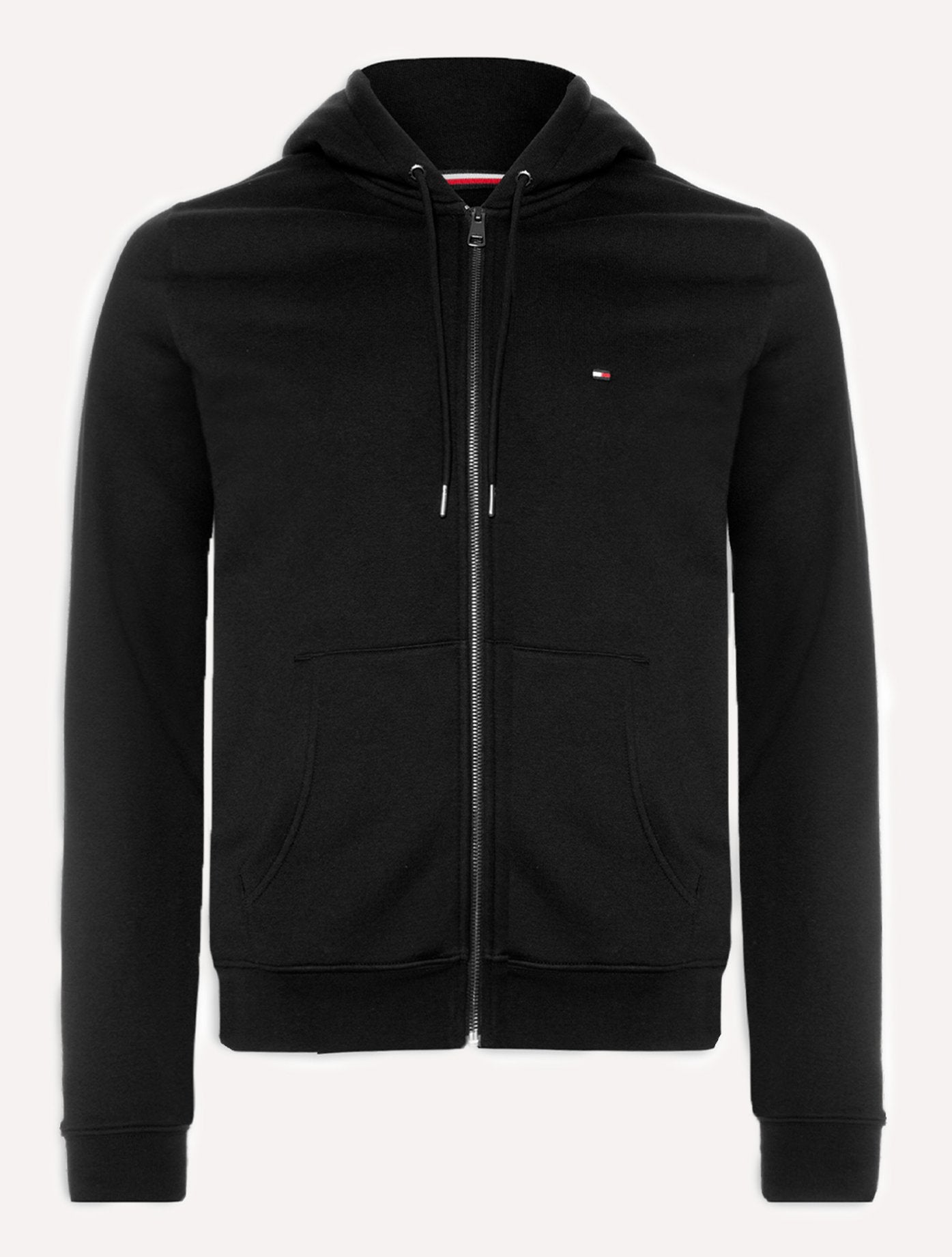 Moletom Tommy Hilfiger Flag Logo Zip-Through Hoody