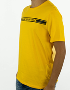 Camiseta Color Block Chest Regular Fit Armani Exchange