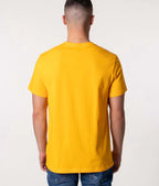 Camiseta Boss Logotipo Frontal - Amarelo
