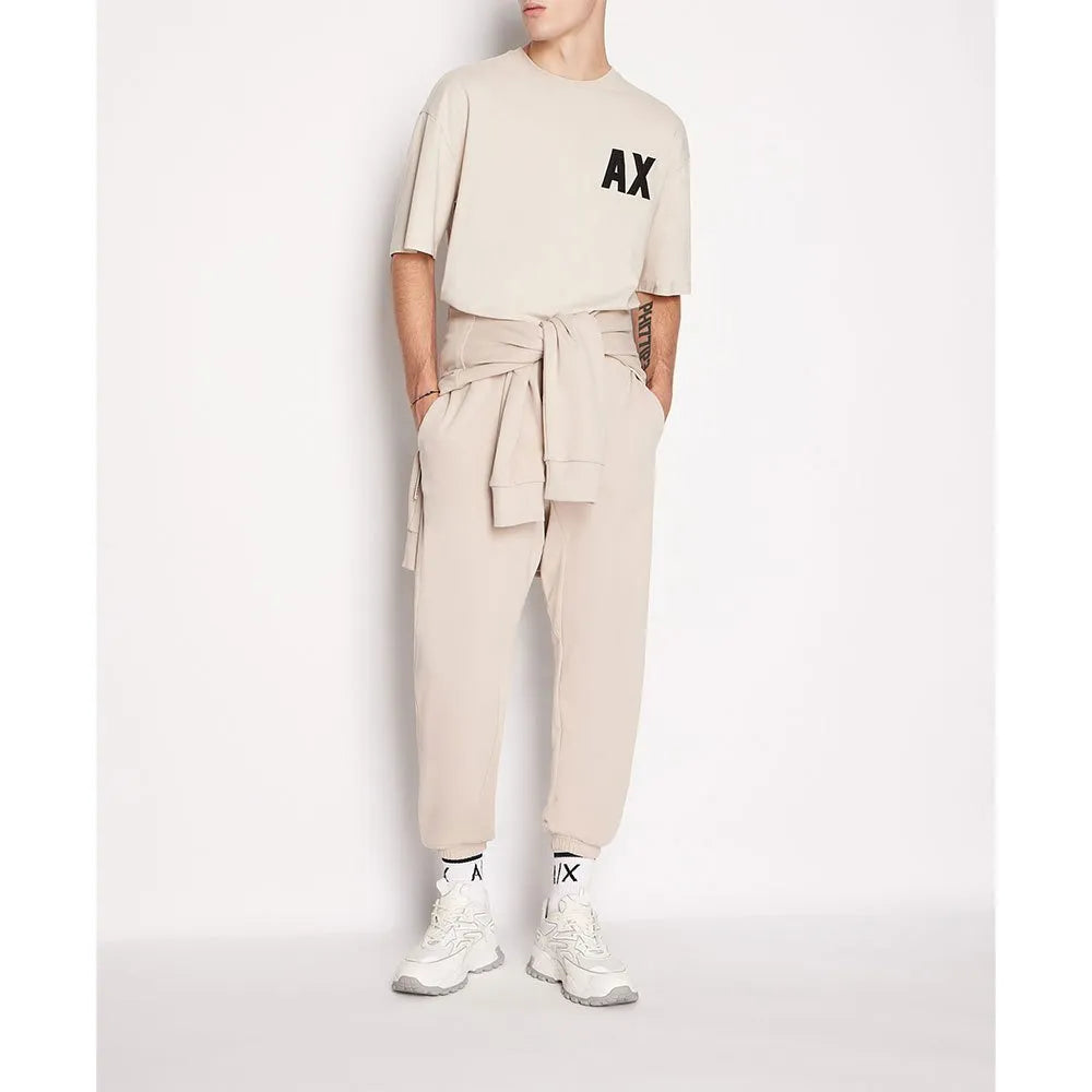 Camiseta AX Chest Loose Fit Armani Exchange