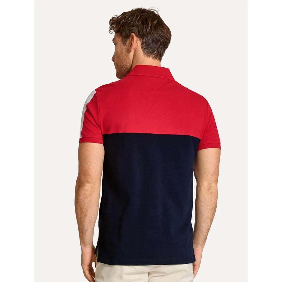 Polo Color Block Peito Regular Fit Tommy Hilfiger