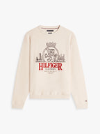 Blusa de Moletom Relaxado com Bordado Heritage Crest