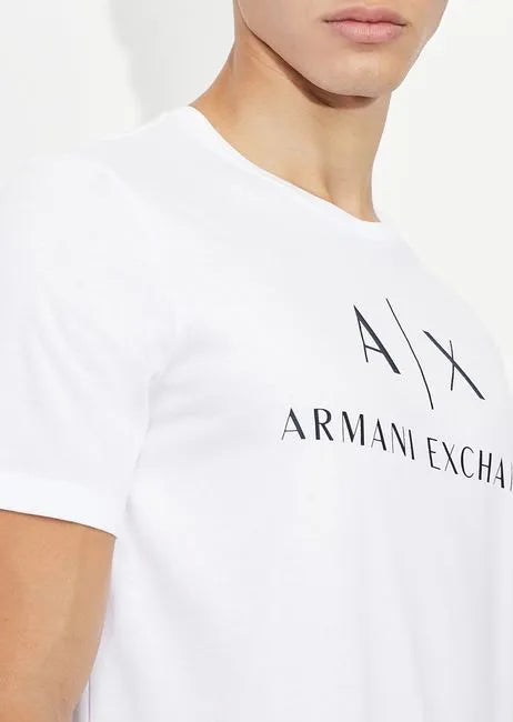 Camiseta AX Chest Slim Fit Armani Exchange