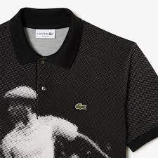 Polo Lacoste René Lacoste estampada