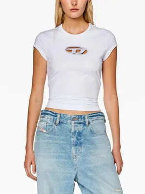 Diesel Camiseta T-Angie Com Recorte Vazado