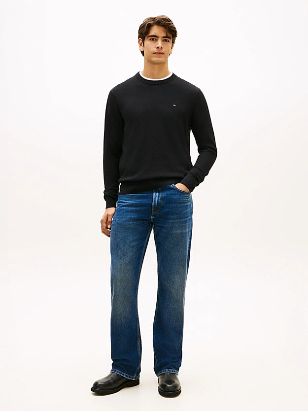 Suéter Tommy Hilfiger de gola redonda com cashmere