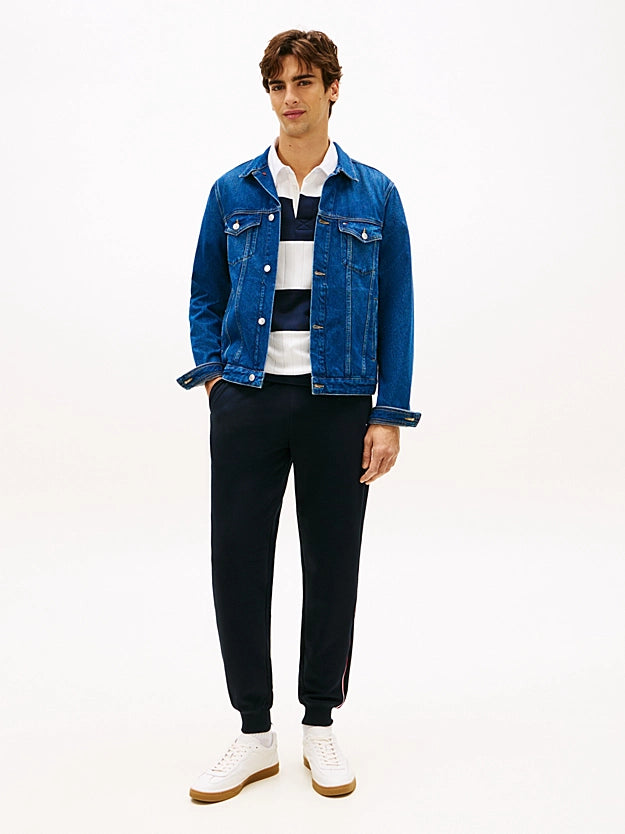 Calça De Moletom Tommy Hilfiger Faixa Lateral