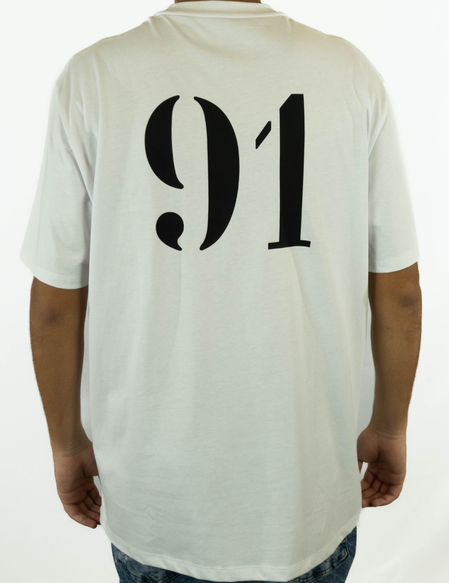 Camiseta Milano New York 91 Coast Armani Exchange