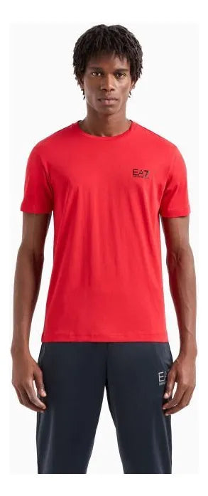 Camiseta EA7 Chest Rubberized Emporio Armani