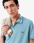 Polo Jacquard Branded Corte Ajustado