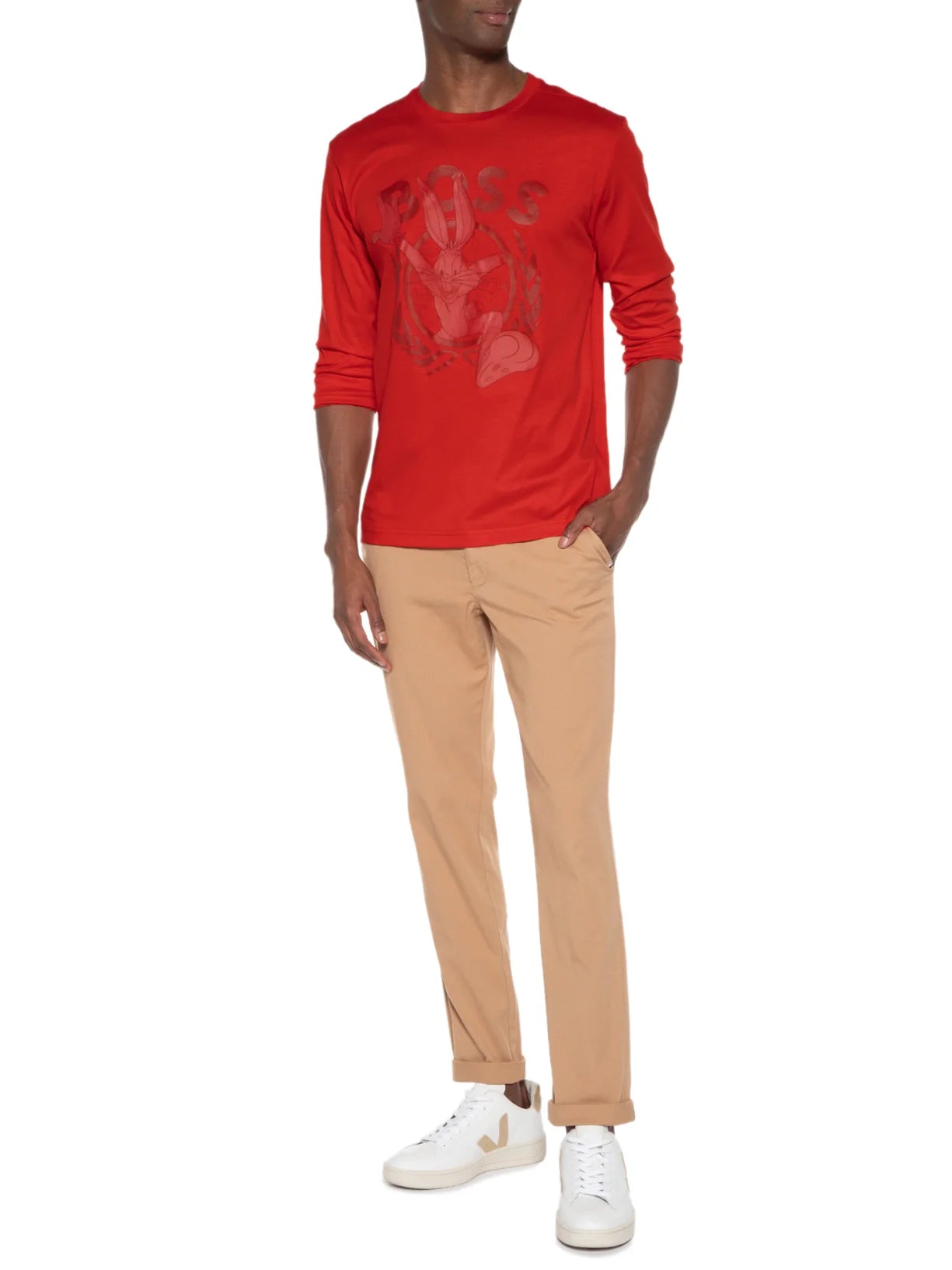 Camiseta Manga Longa Boss Looney Tunes