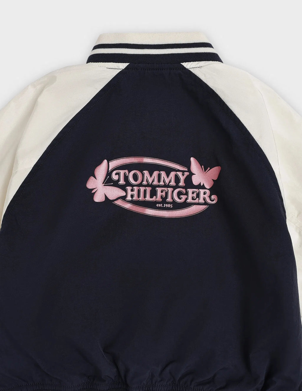 Jaqueta Bomber Tommy Hilfiger Feminina De Nylon Com Modelagem