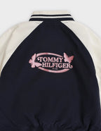 Jaqueta Bomber Tommy Hilfiger Feminina De Nylon Com Modelagem
