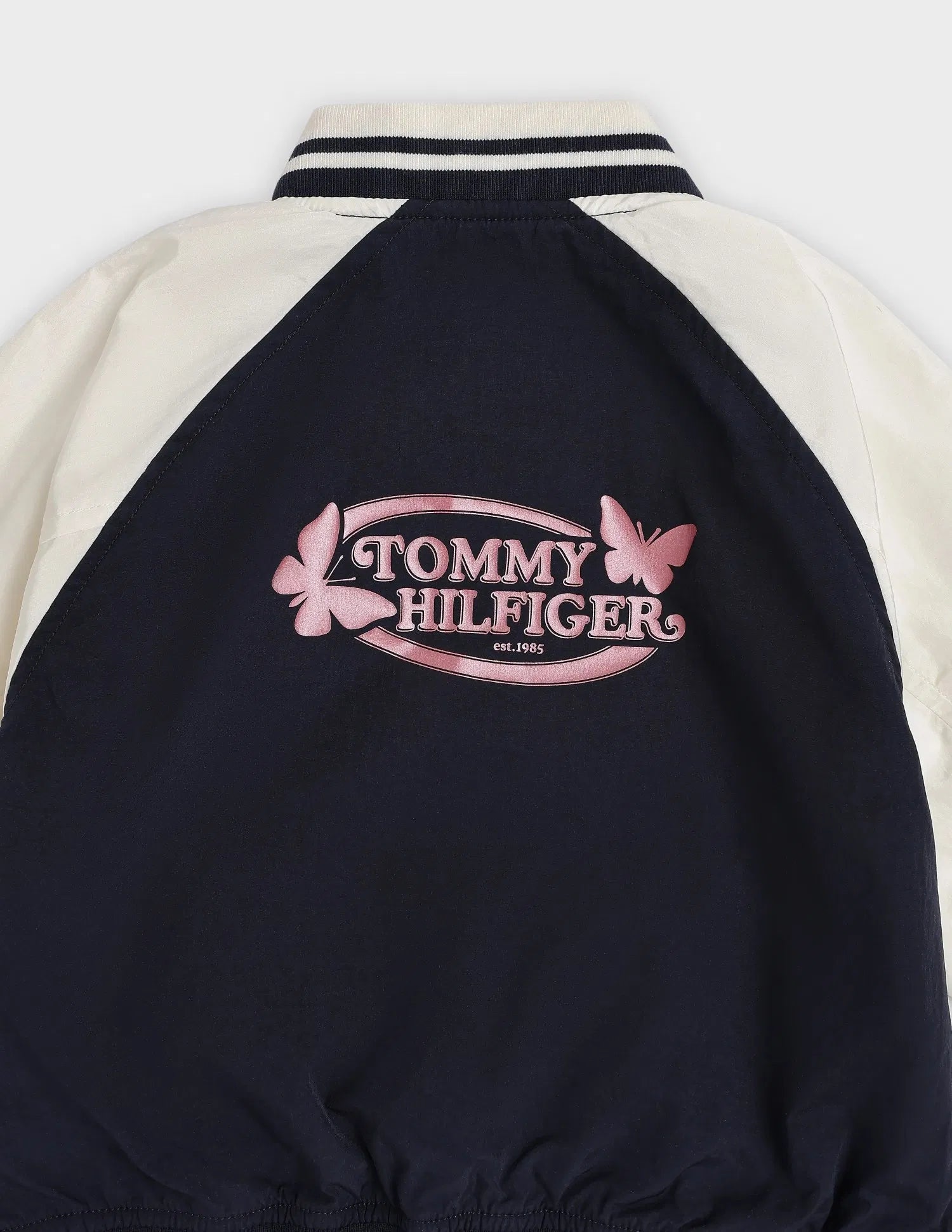 Jaqueta Bomber Tommy Hilfiger Feminina De Nylon Com Modelagem