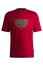 Camiseta Boss X Creation Of The Gods Com Bordado Taotie