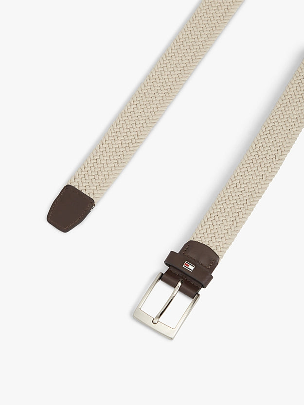 Cinto Tommy Hilfiger De Fita Elástica Com Fivela Quadrada