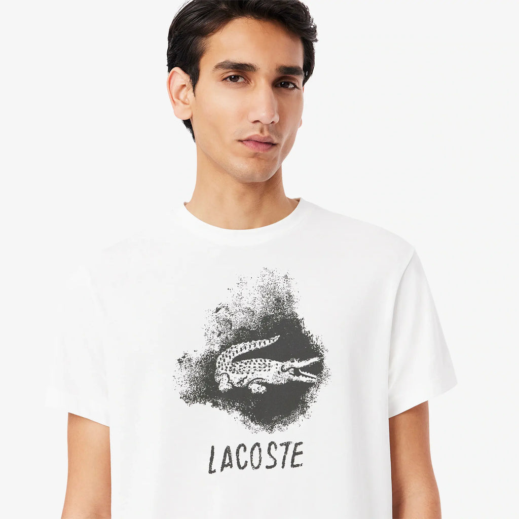 Camiseta Sport Ultra Dry Graphic Regular Fit Lacoste