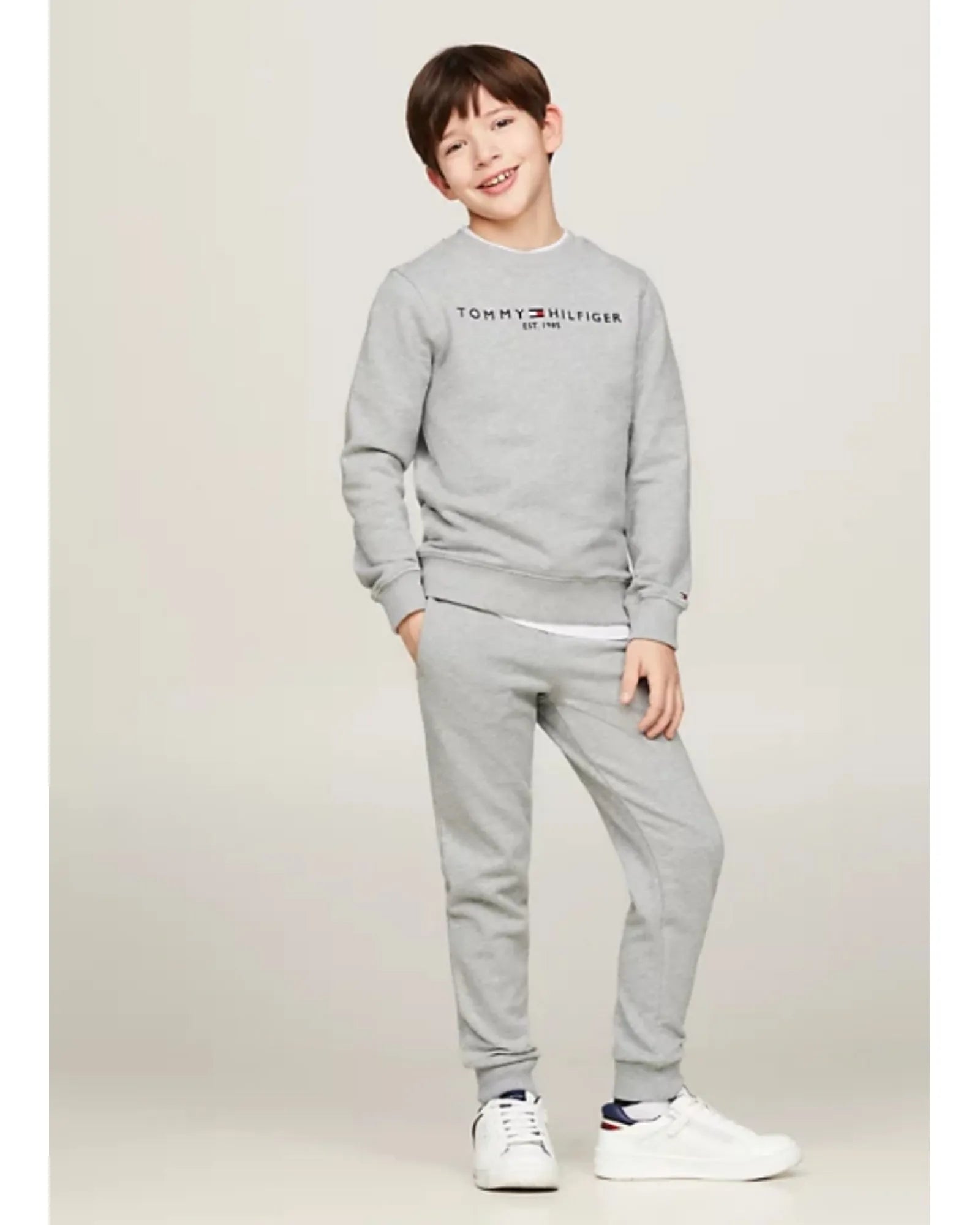 Moletom Tommy Hilfiger Infantil Gola Careca