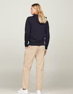 Blusa Moletom Tommy Hilfiger  Cordão com bordado do logo no peito