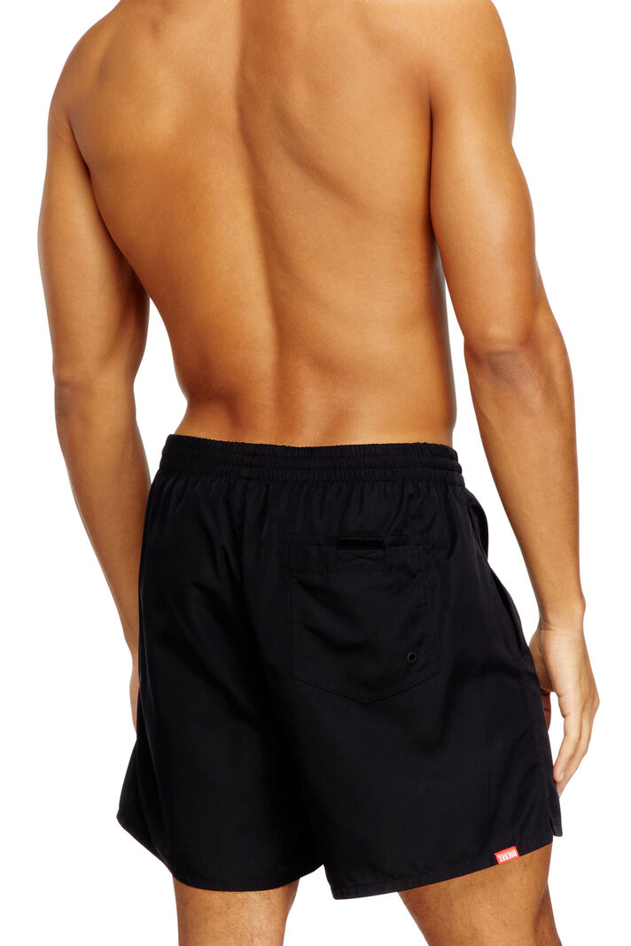 Bermuda Diesel Com Estampa de Logotipo Oversized