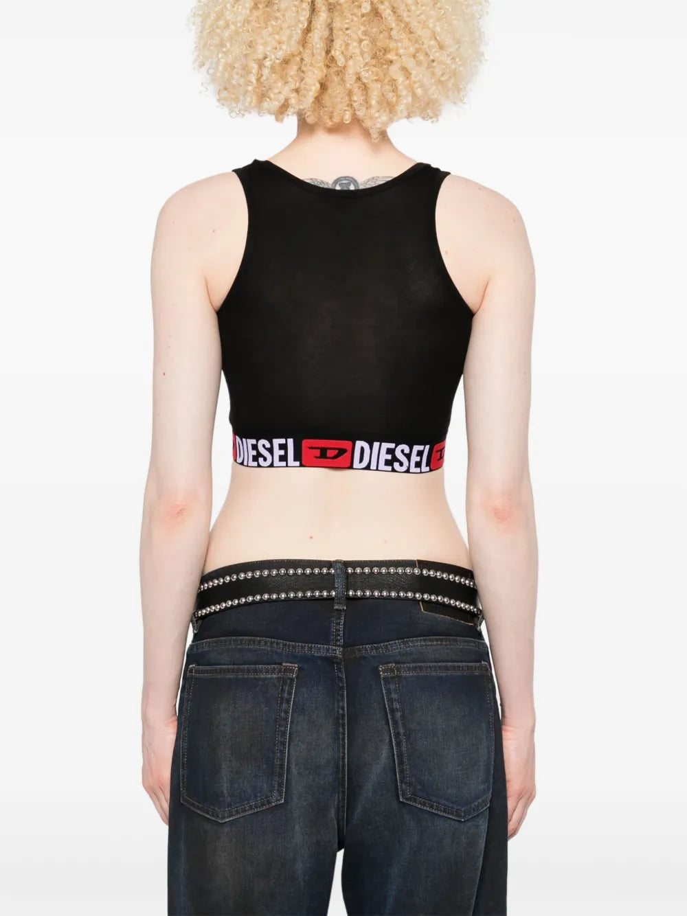 Cropped Com Faixa de Logo Diesel