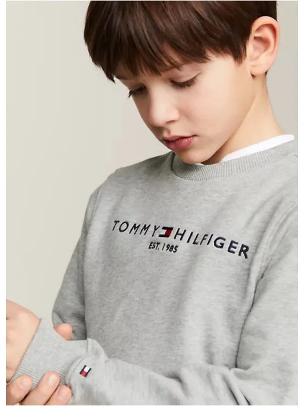Moletom Tommy Hilfiger Infantil Gola Careca