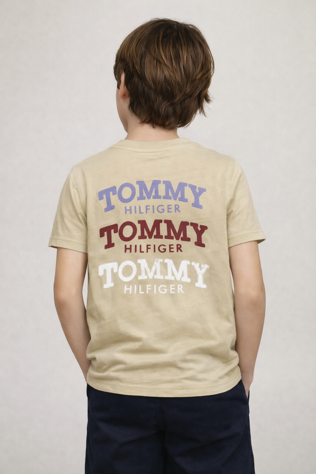 Camiseta Infantil Logo Básico TKKB0KB10056 Tommy Hilfiger