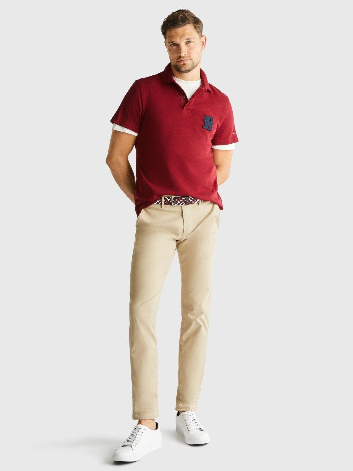Polo Th Monogram Regutar Fit Tommy Hilfiger