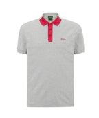 Polo Boss Gola Trabalhada Logotipo