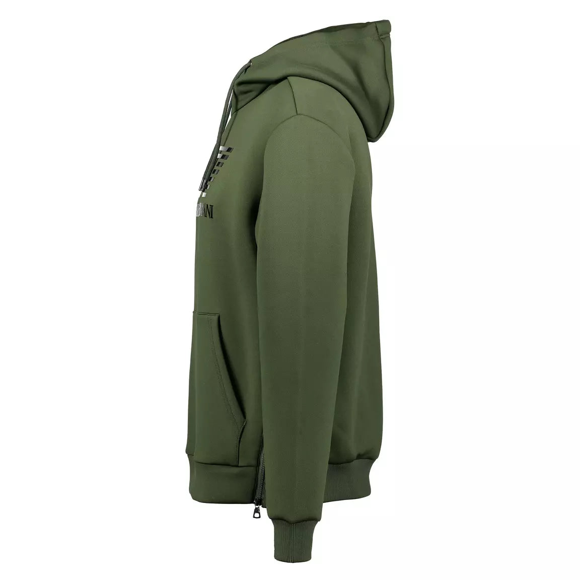 Blusa Moletom EA7 Emporio Armani Logo Emborrachado