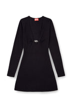 Vestido Diesel M-Placky Manga Longa D Ferro