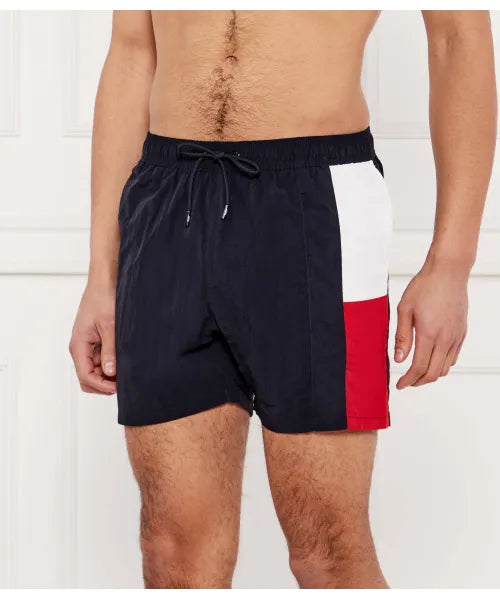 Bermuda Tommy Hilfiger Bandeira Lateral