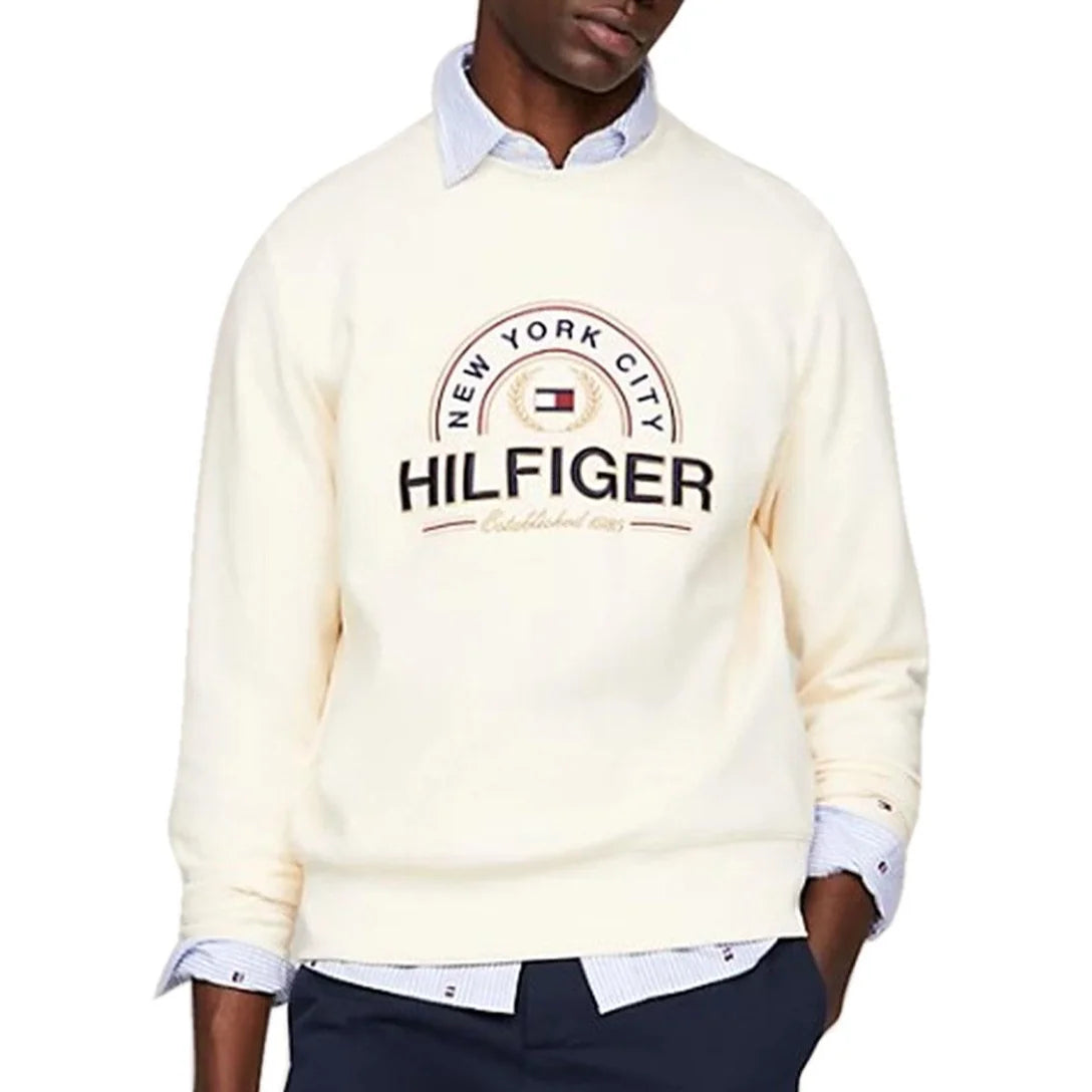 Blusa Moletom Tommy Hilfiger Logo Bordado