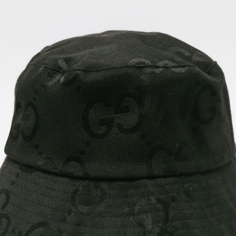 Chapeu Bucket Gucci Monograma