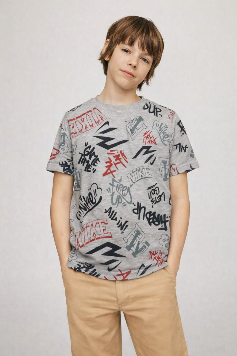 Camiseta Infantil Graphic Manga Curta 9Q1205 Nike