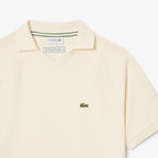 Camisa Polo Lacoste Masculina Manga Curta de Malha Interlock em Modelagem Clássica